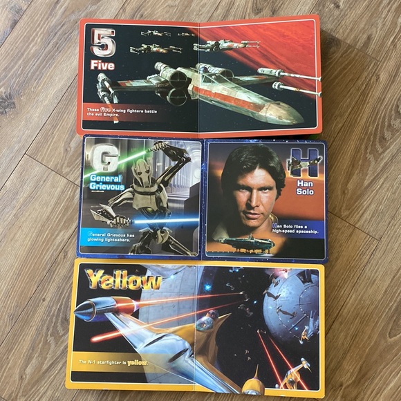 3 Star Wars Board Books for Kids - Colors Numbers ABC - Preschool Educational ❤️ - Picture 5 of 8